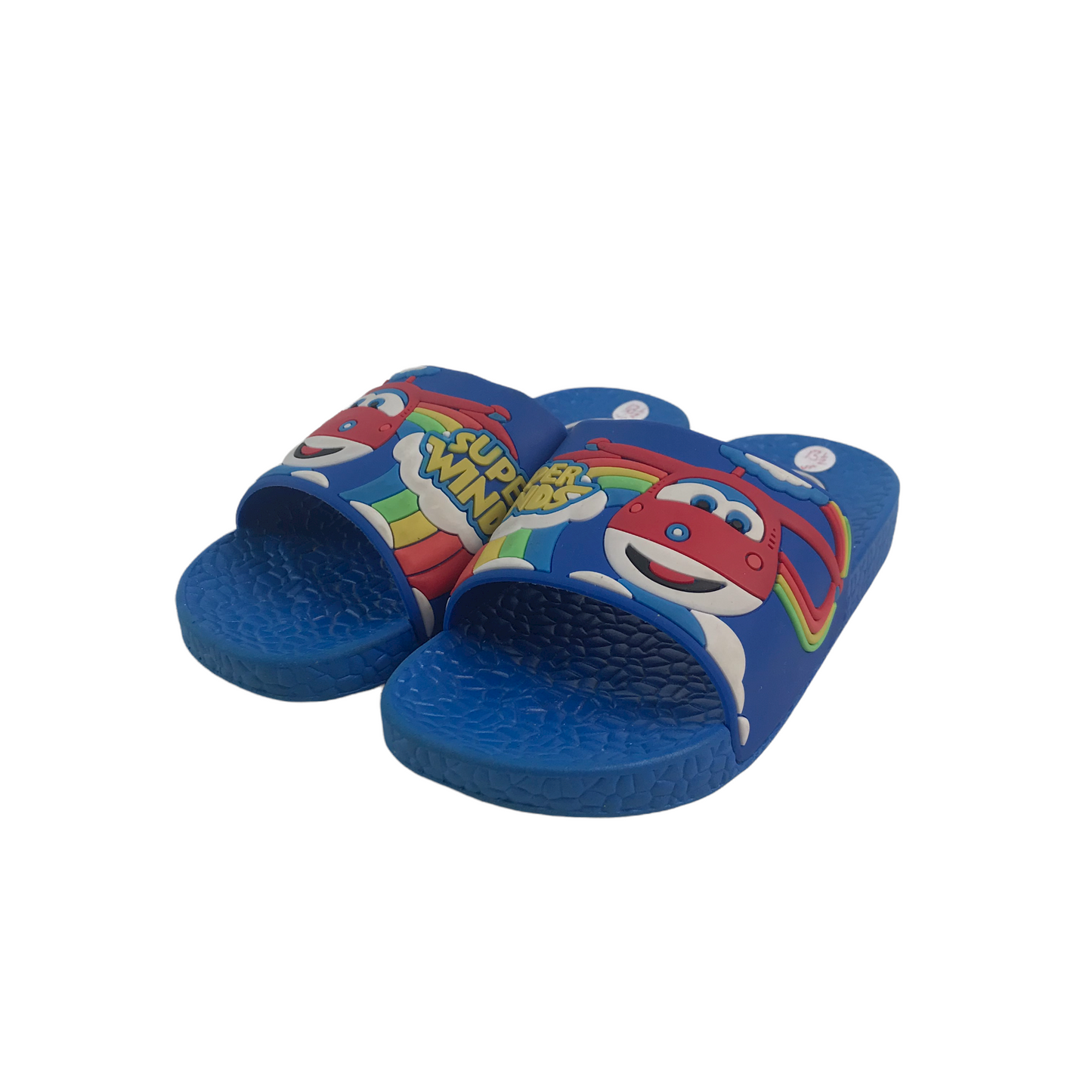 Luofu Blue Planes Sliders Shoe Size 13.5 (jr)