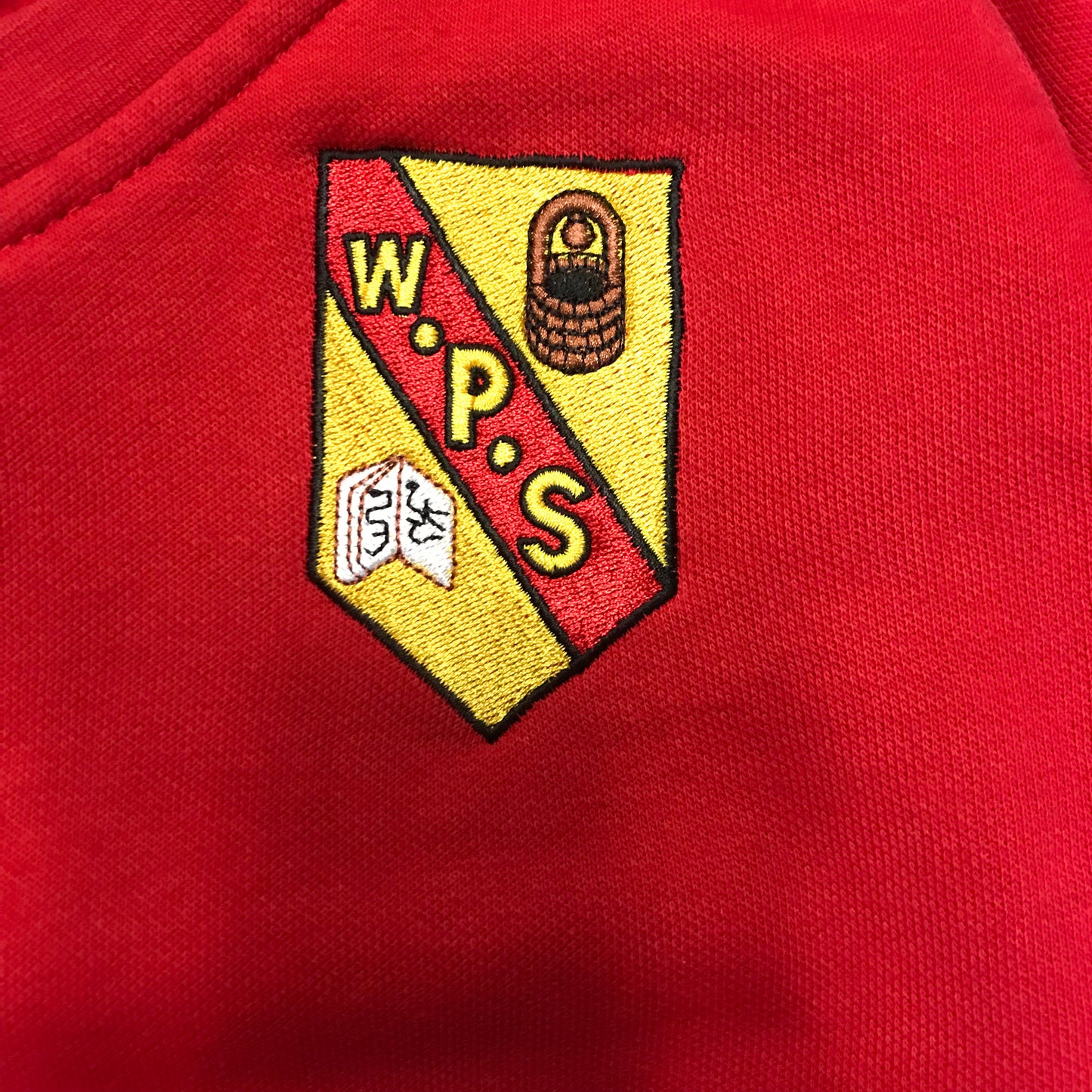 Wallacewell Primary Red Crewneck Jersey