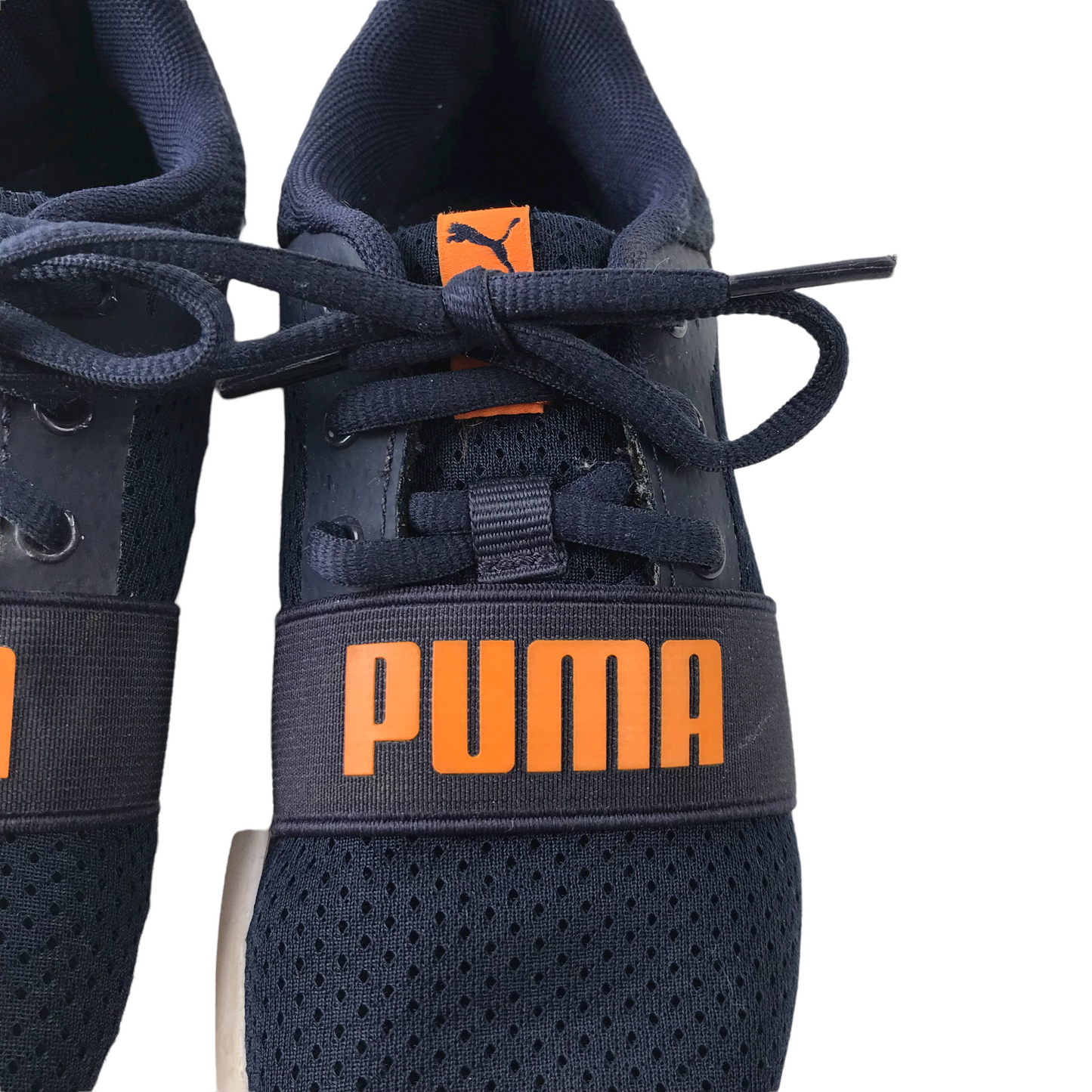Puma Navy Blue Soft Foam Trainers Size UK 13 junior