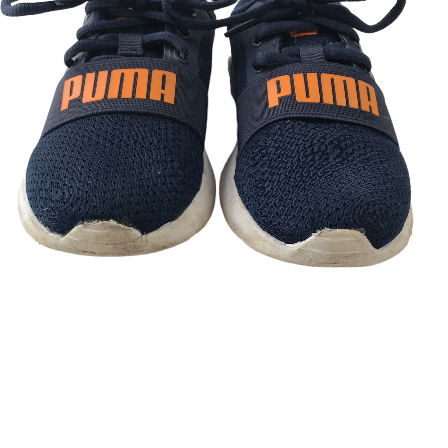 Puma Navy Blue Soft Foam Trainers Size UK 13 junior