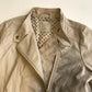 Light Beige Faux Leather Biker Jacket Age 8