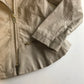 Light Beige Faux Leather Biker Jacket Age 8