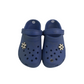 Navy Blue Football Clip Clogs Shoe Size 10.5 (jr)