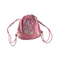 Pink Sequin Ballerina Shoes Gym Bag