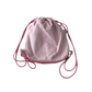 Pink Sequin Ballerina Shoes Gym Bag