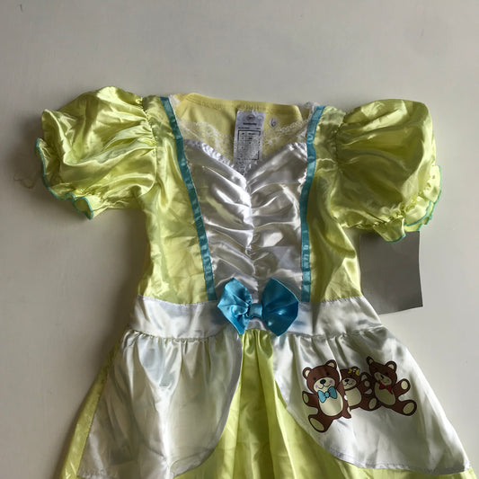 Goldilocks Yellow Dress Costume Age 6-8