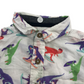 Tu White and colourful Dinosaur Short Sleeve Shirt Age 5