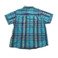 George Blue Checked Short Sleeve Shirt Age 5