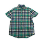 Next Green and Blue Checked Short Sleeve Shirt Age 6