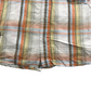 Next Orange Checked Print Short Sleeve Shirt Age 6