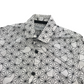 Next White and Black Pattern Short Sleeve Shirt Age 6