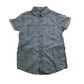 Tu Greyish Blue Skulls Short Sleeve Shirt Age 11