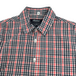 Primark Red and Navy Checked Short Sleeve Shirt Age 11