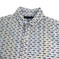 Next White and Blue Fish Short Sleeve Shirt Age 12