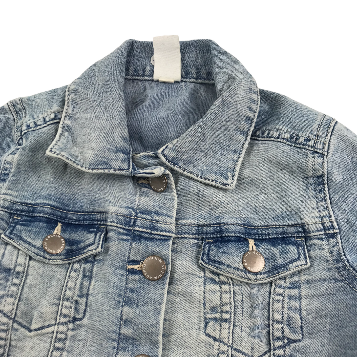 Primark Light Blue Denim Jacket Age 4