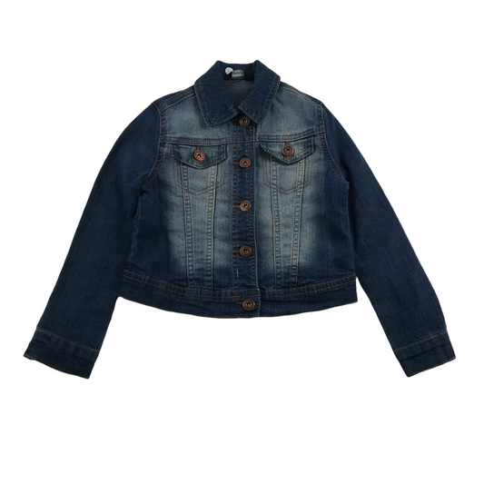 George Dark Faded Detailing Denim Jacket Age 5