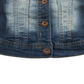 George Dark Faded Detailing Denim Jacket Age 5