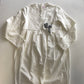 White Jersey Dress Bow Detail Age 12