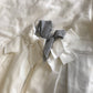 White Jersey Dress Bow Detail Age 12