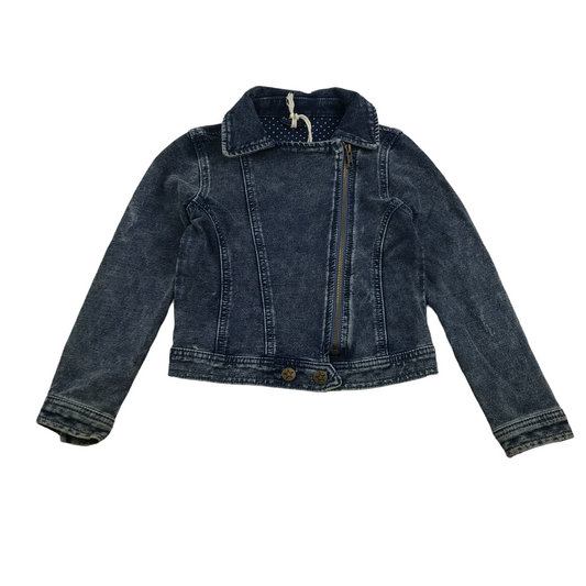 Nutmeg Dark Navy Denim Jacket Age 6