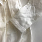 White Jersey Dress Bow Detail Age 12