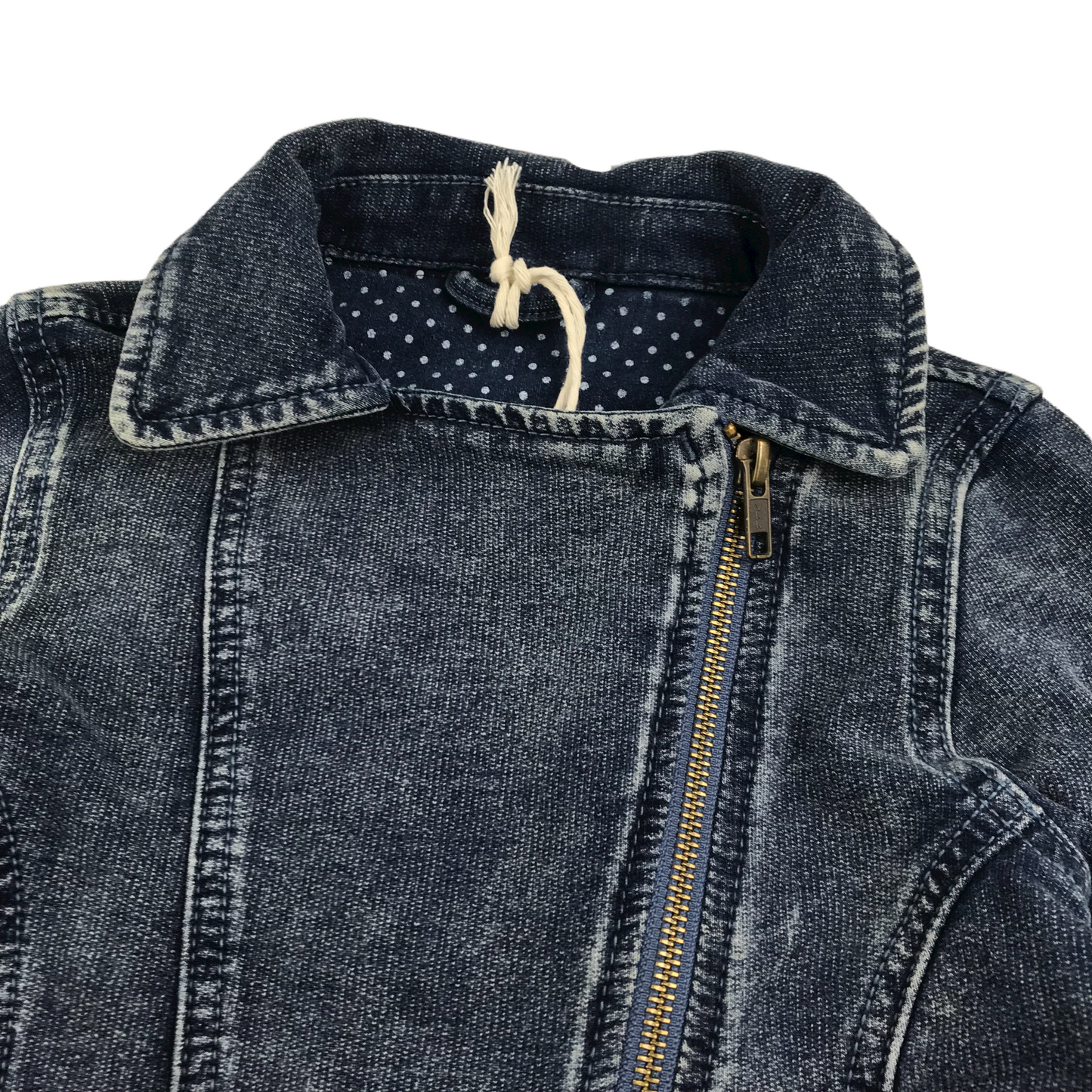 Nutmeg Dark Navy Denim Jacket Age 6