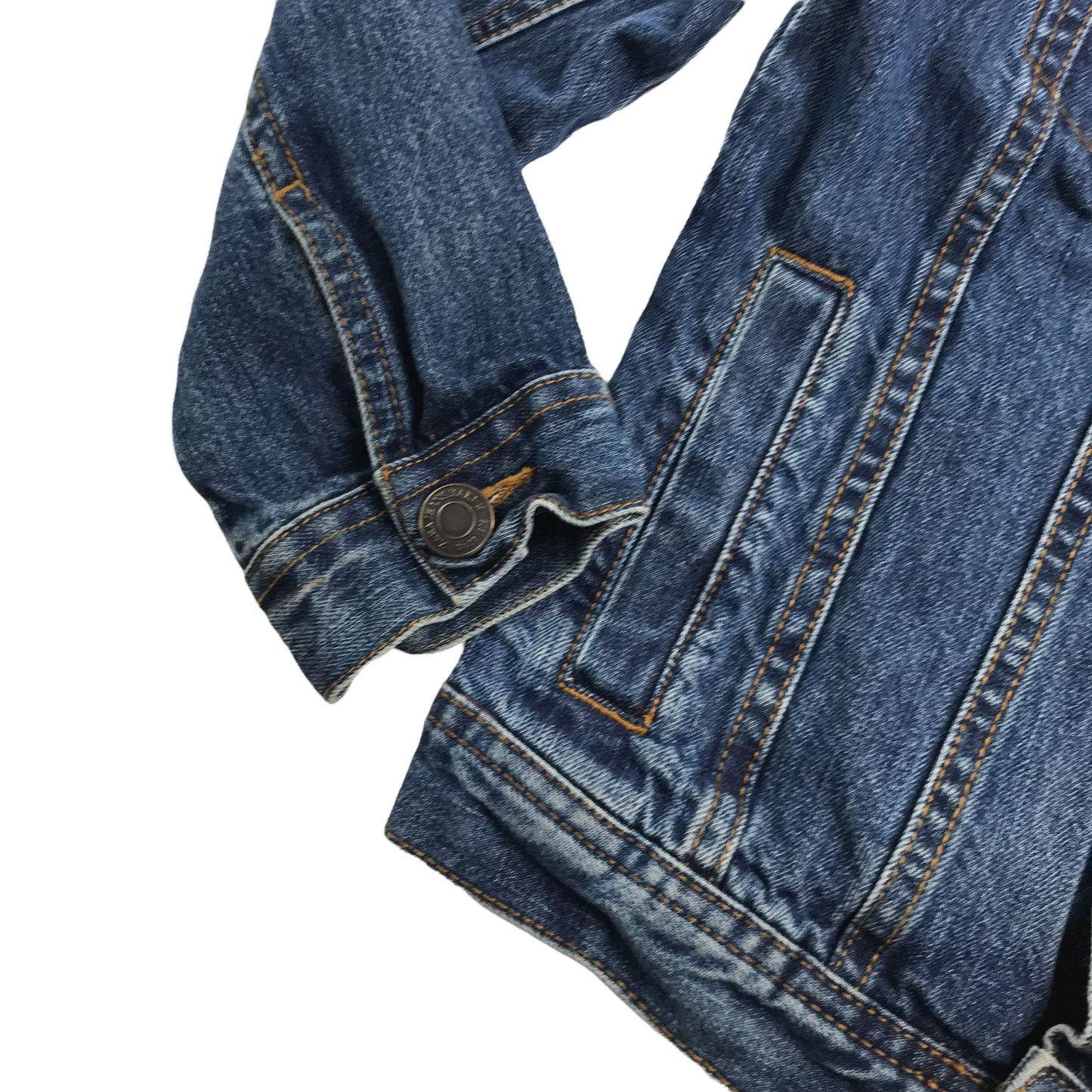 Zara Boys Blue Denim Jacket Age 8