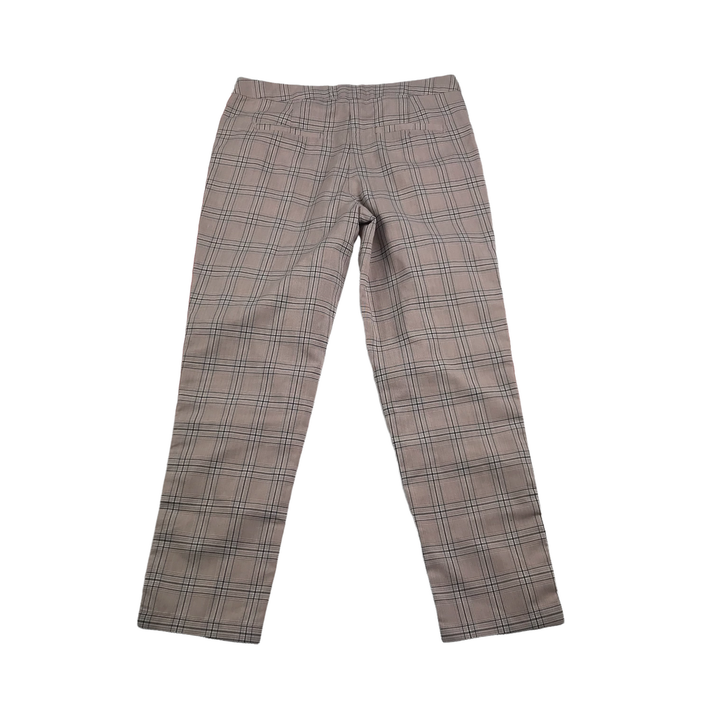 Next Light Pink Checked Summer Trousers Age 8