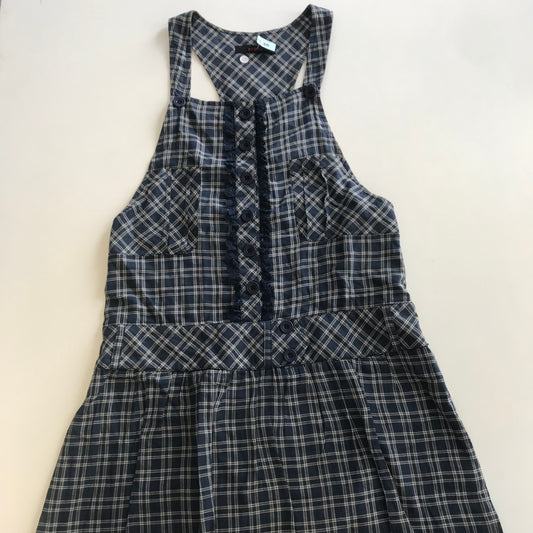 Pilgrim Checked Dungaree Dress Age 10