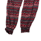 H&M Red Pattern Summer Trousers Women's Size S
