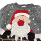 F&F Grey Santa Christmas Jumper Age 4