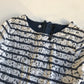 NEXT Navy and White Lace Detail Dress Age 9