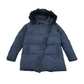 Monsoon Navy Frilled Detail Puffer Parka Age 11