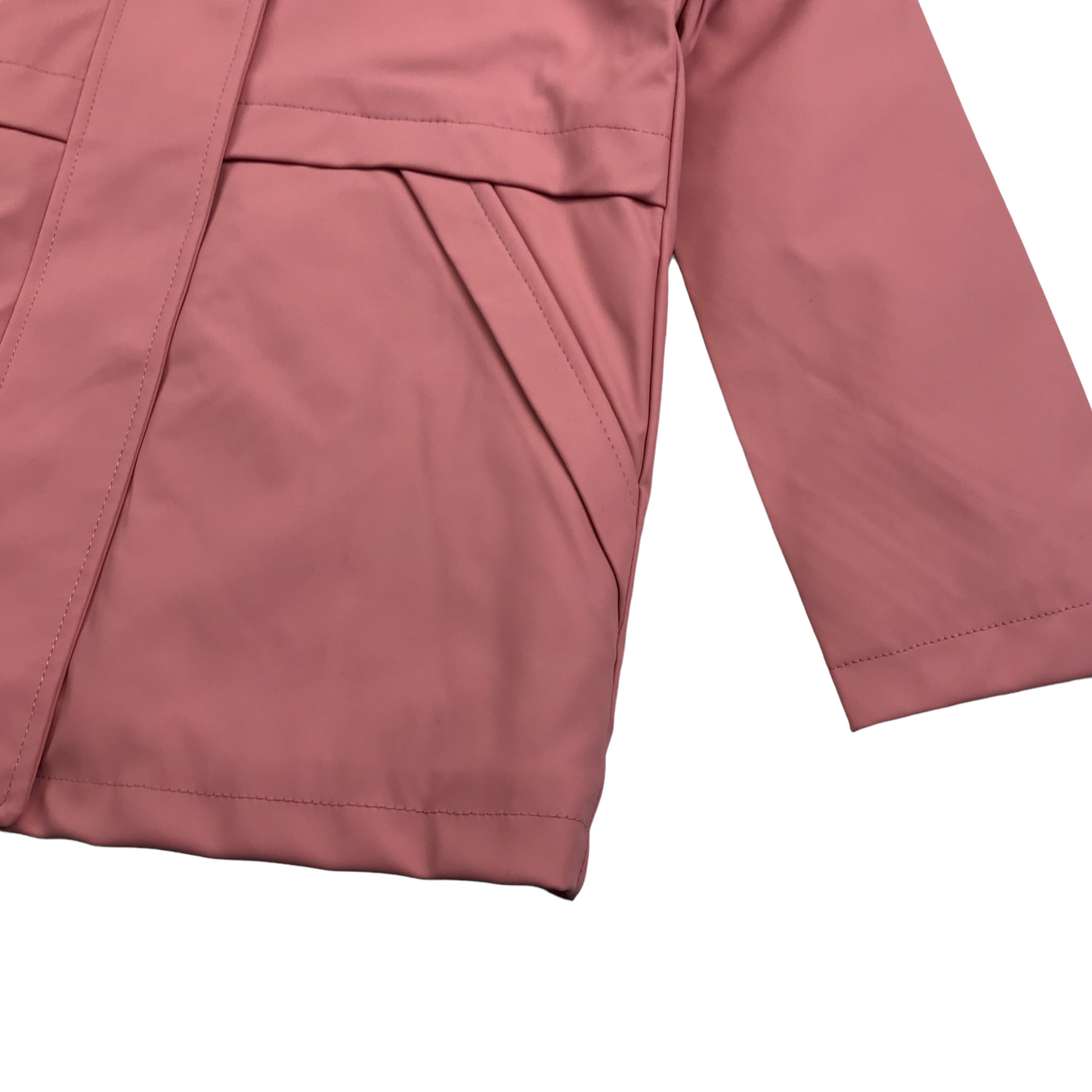 Primark Pink Warm Lined Rain Jacket Age 7