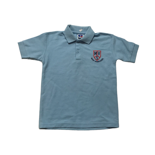 Mount Vernon Primary Light Blue Polo Shirt