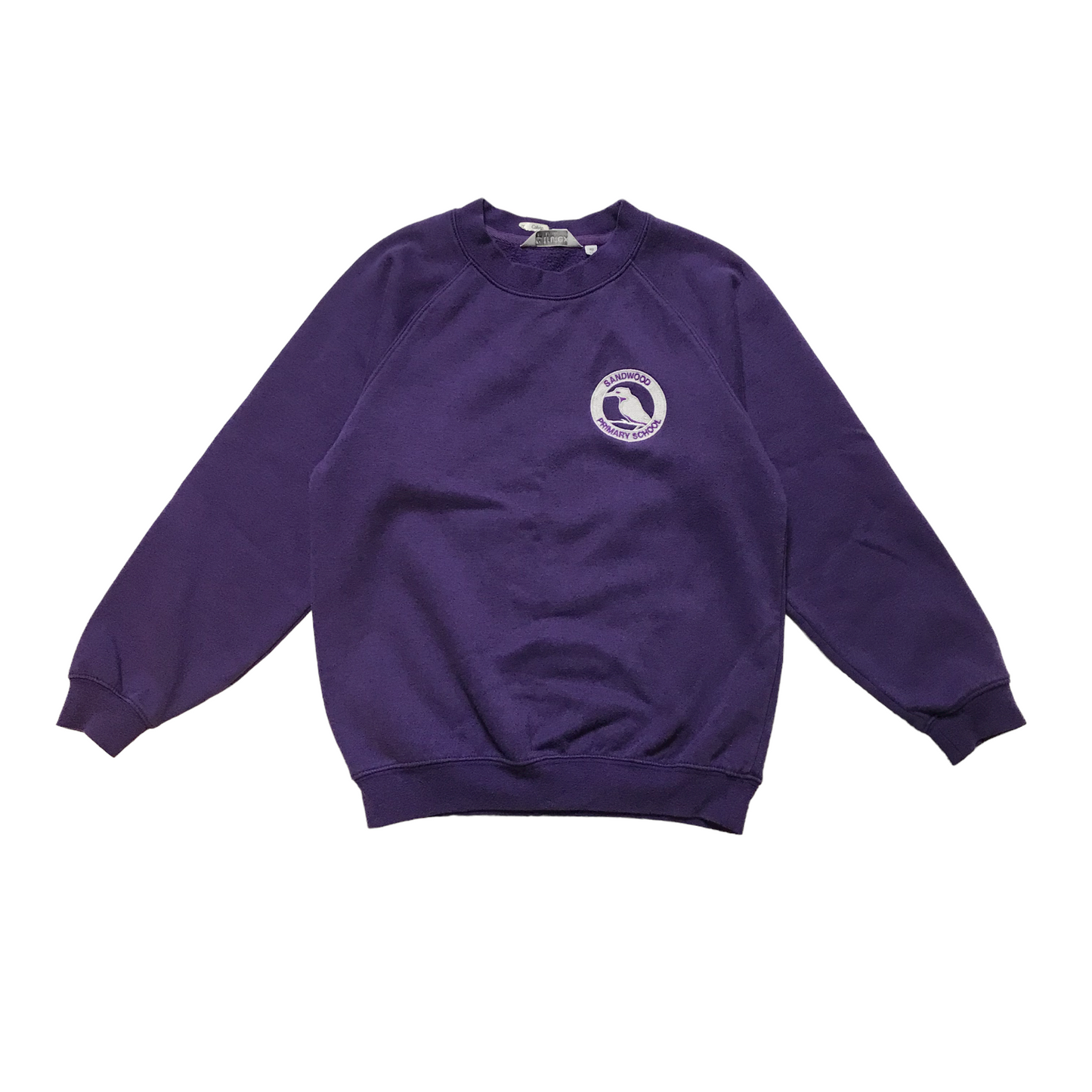 Sandwood Primary Purple Crewneck Sweatshirt