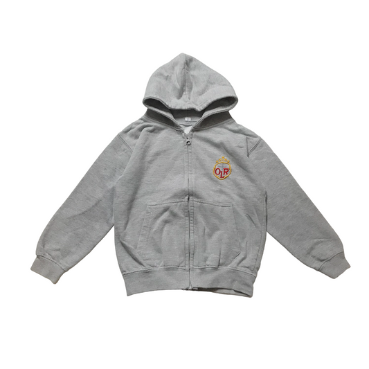 Our Lady of the Rosary Primary Light Grey Zipper Hoodie