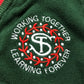 St. Thomas' Primary Green V-neck Cardigan