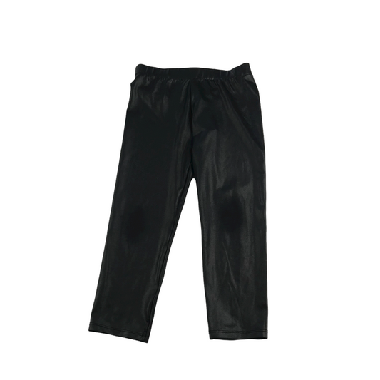 River Island Black 3/4 Leggings Age 7