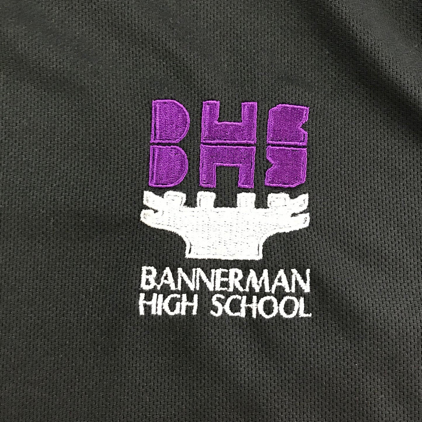 Bannerman High School Black Gym T-shirt