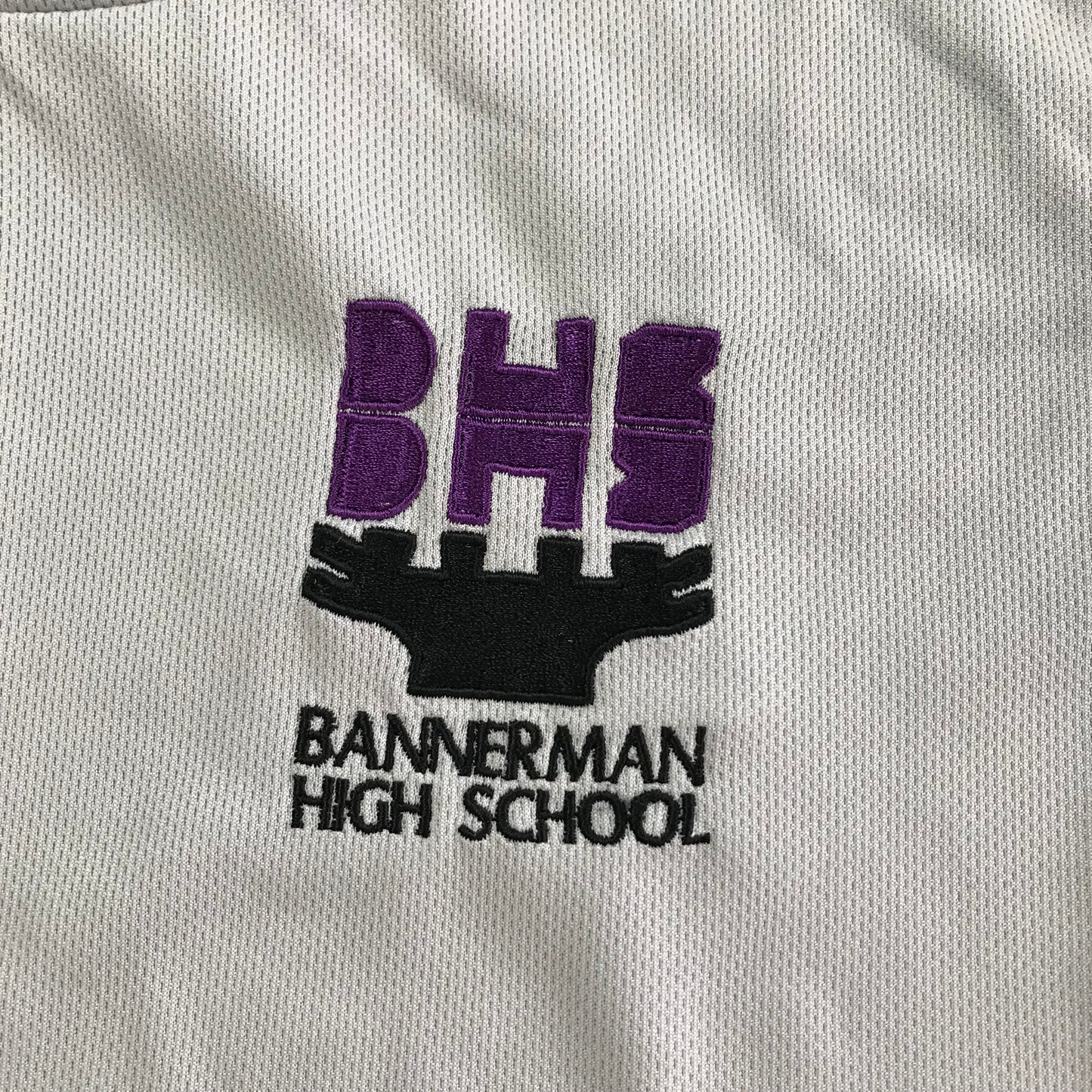 Bannerman High School Light Grey Gym T-shirt