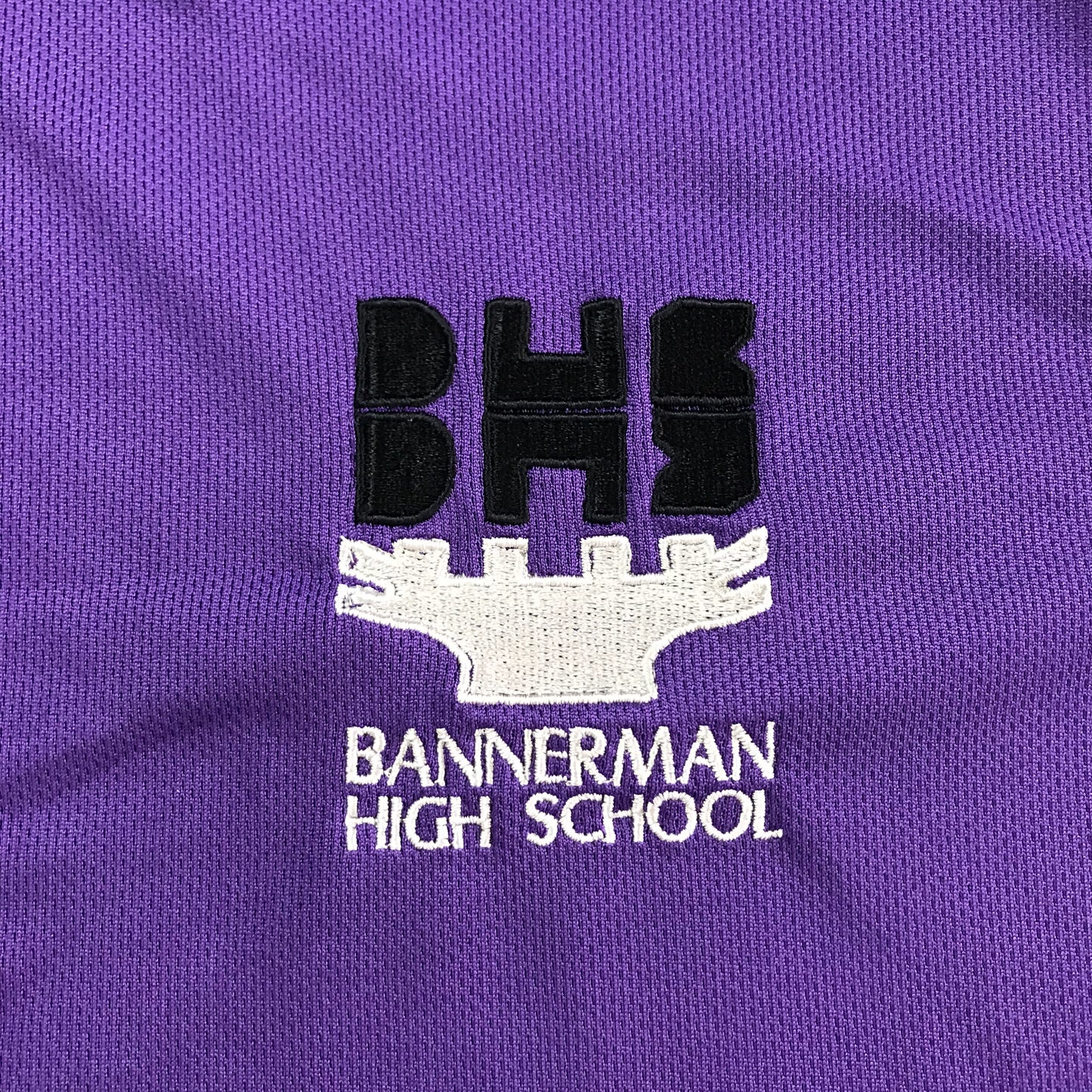 Bannerman High School Purple Gym T-shirt