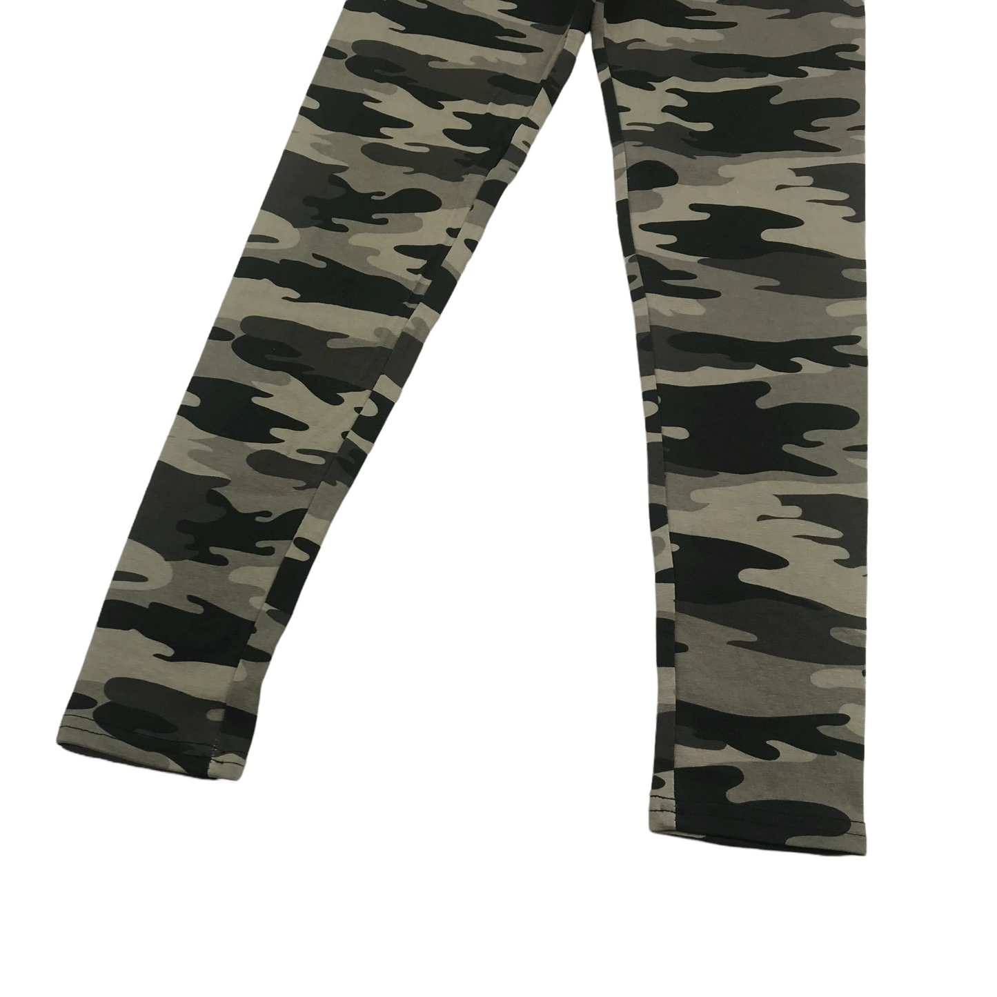 Primark Green Camo Leggings Age 11