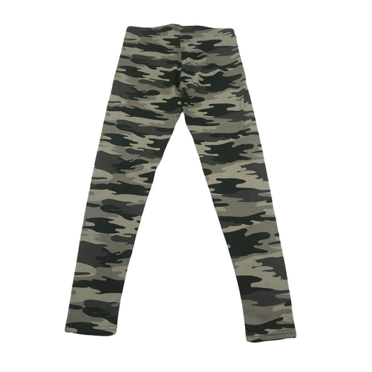 Primark Green Camo Leggings Age 11