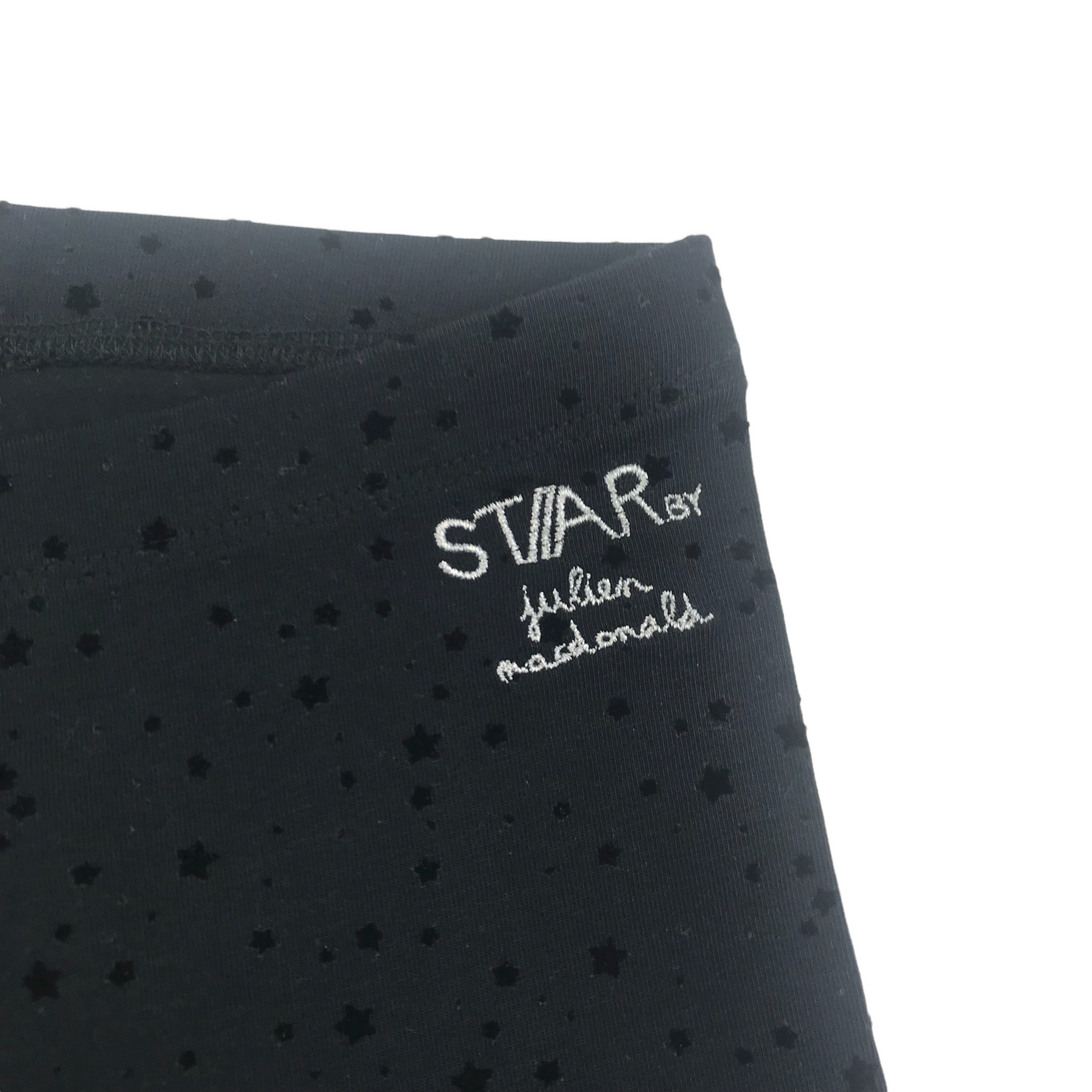 Star Black Starry Leggings Age 11