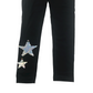 Primark Black Sequin Starry Leggings Age 12