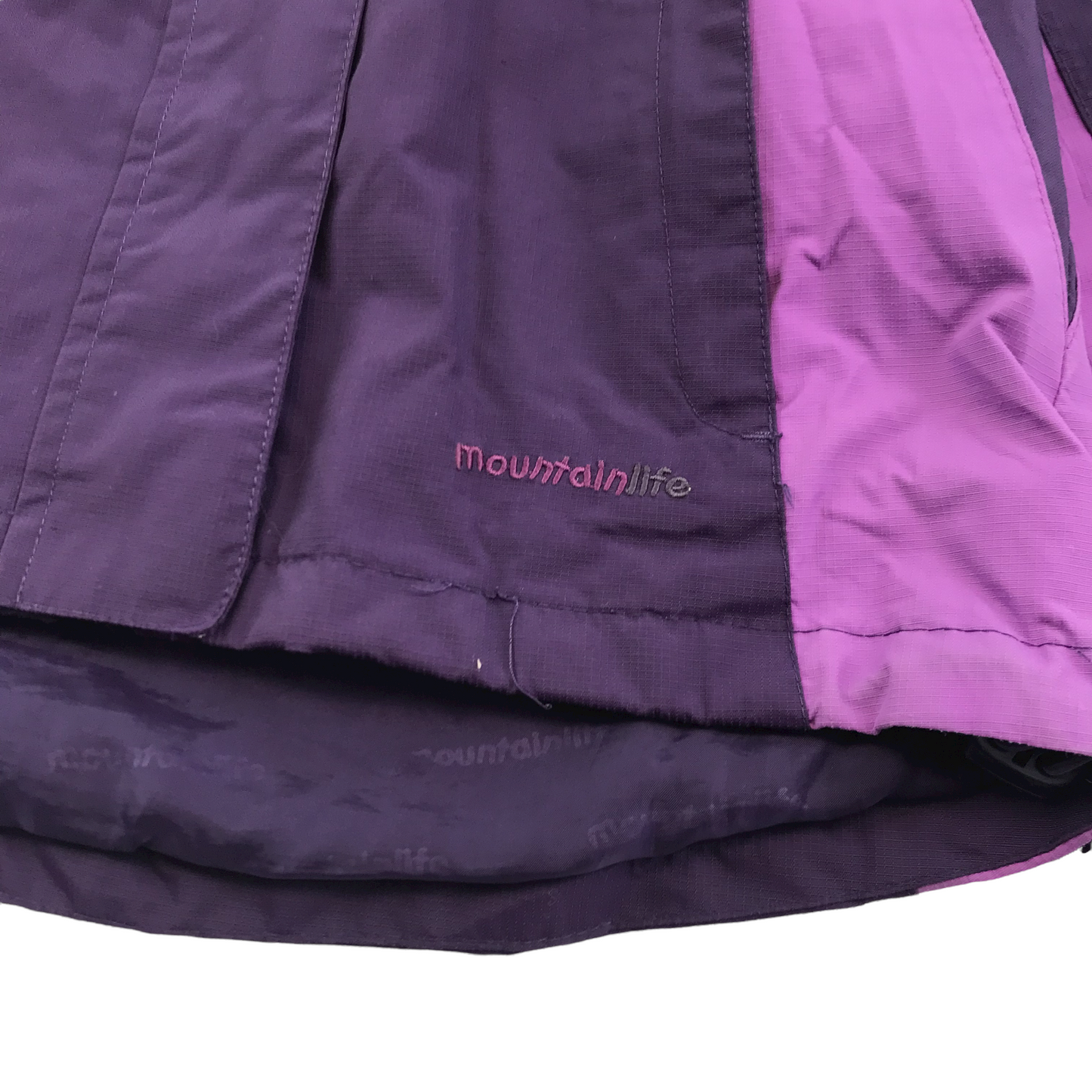 Mountainlife Purple 3-in-1 Jacket Age 7