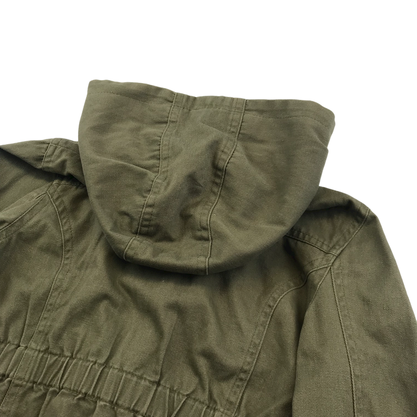 Bluezoo Khaki Green Light Cotton Jacket Age 7