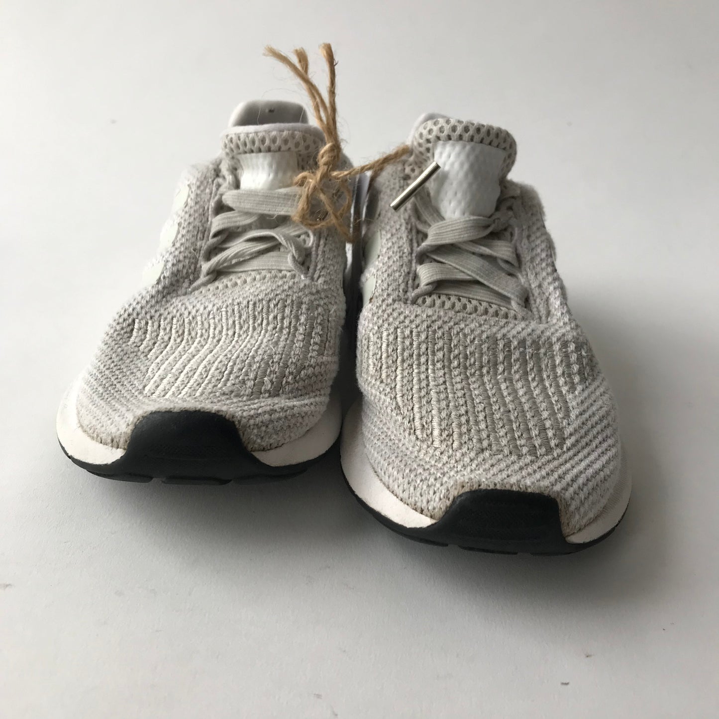White Adidas Trainers Shoe Size 11 (jr)