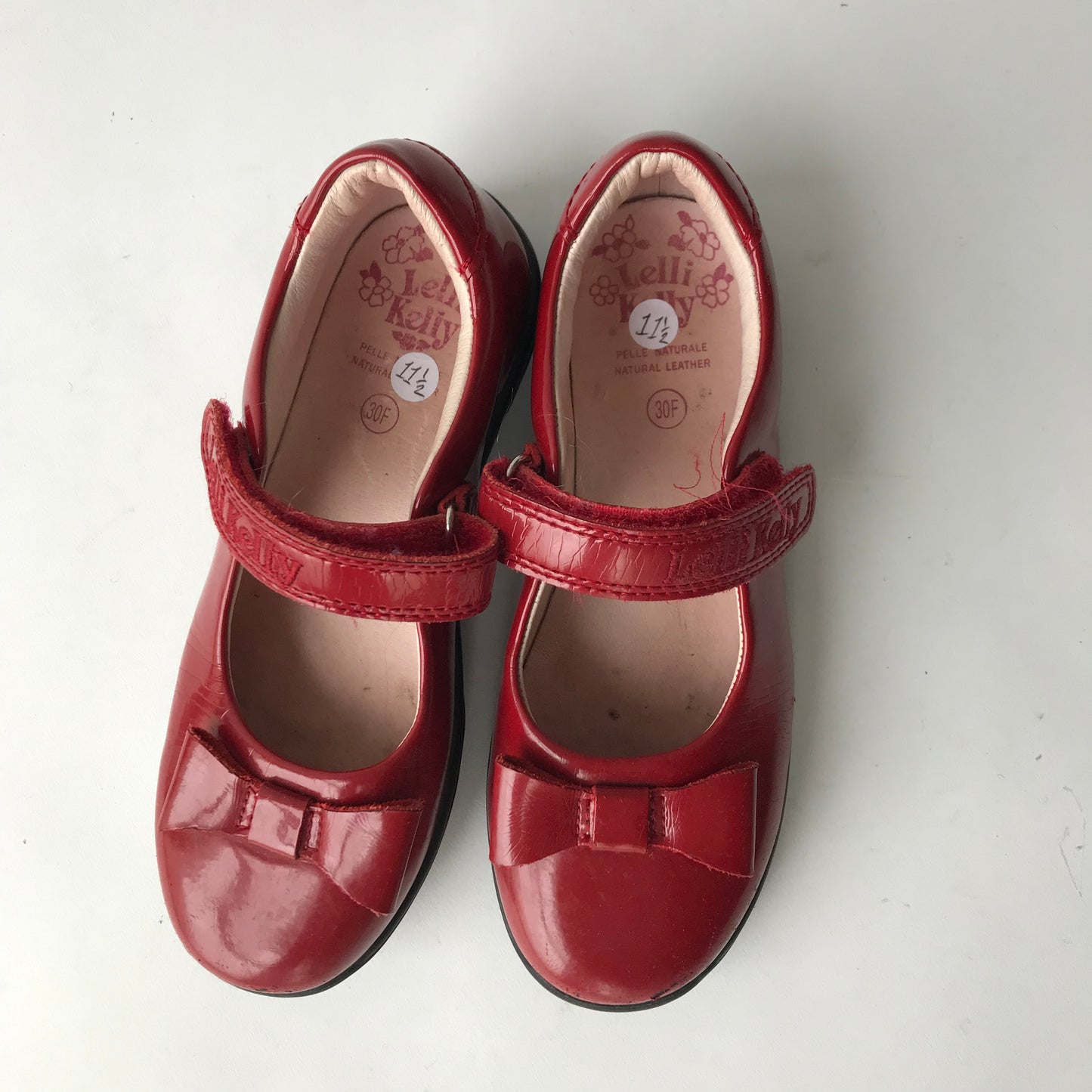 Lelli Kelly Red Flat Shoes Shoe Size 11.5 (jr)